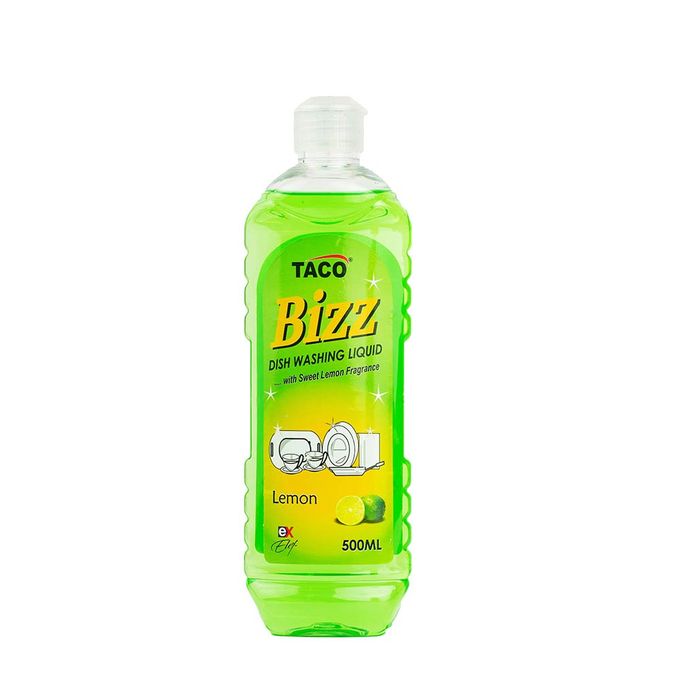 Taco Bizz Dish Washing Liquid (Lemon) - 500ml